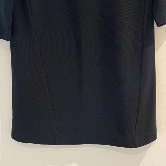 Boden Ottoman Ribbed Knit Sheath A-Line Black Workwear Dress size US 6R - Picture 6 of 14
